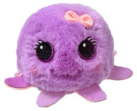 T83008 Ty - Beanie Bouncers - Peluche Rimbalzante  Leggy Polipo Viola Morbido