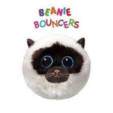 T83010 Ty - Beanie Bouncers Peluche Rimbalzante  Sammy Gatto Siamese Morbido