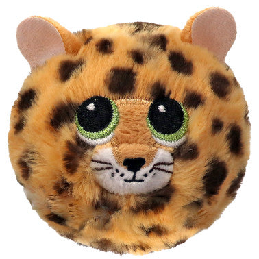 T83014 Ty - Beanie Bouncers -Peluche Rimbalzante Spots Leopardo Morbido