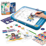 107582 Lisciani - Stitch: scuola di disegno con lavagnetta luminosa