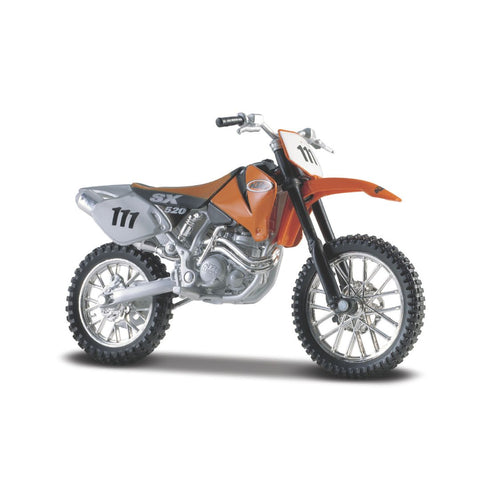 *34007 Bburago Maisto motocross- KTM 520SX,  arancione - Scala 1:18