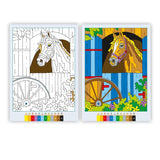 96007 Ravensburger: CreArt - Cavalli - Libro da colorare