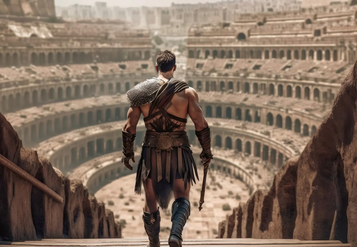04037 Ravensburger - L'entrata del gladiatore - Puzzle 300 pezzi