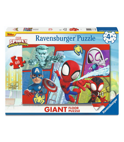 04216 Ravensburger - Spidey - Puzzle Giant Floor - 60 pezzi