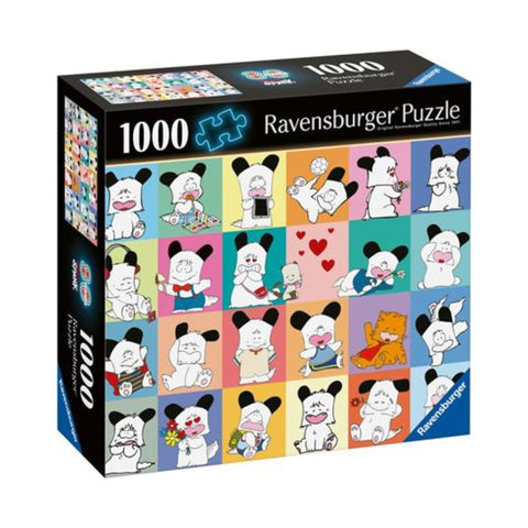 01655 Ravensburger - 80s Mania: Hello Spank - Puzzle 1000 pezzi