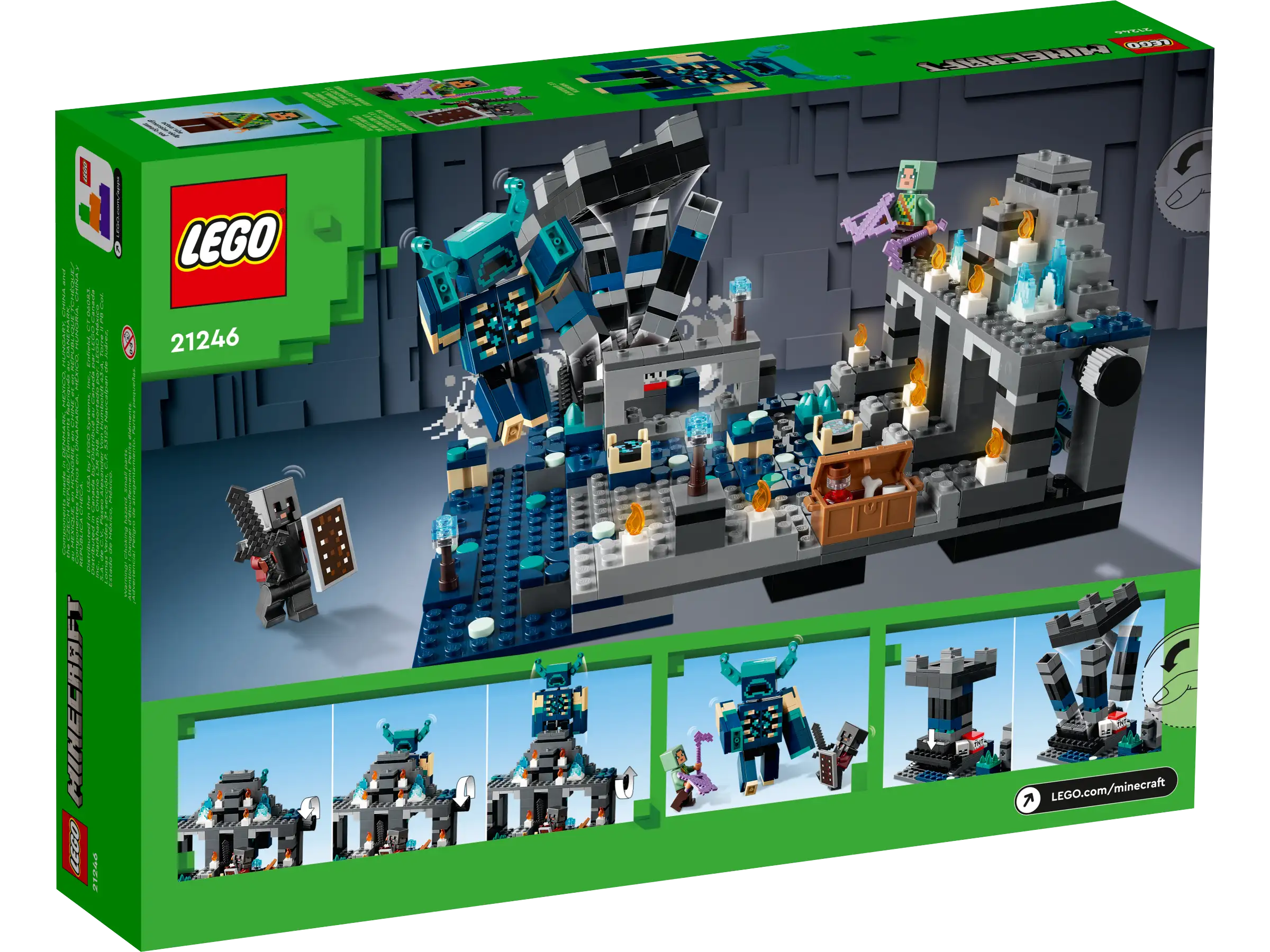 21246 LEGO Minecraft - La battaglia buia e profonda