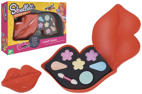 Globo 38128 Cofanetto Trucchi  a Forma di Bocca  Set Make-up Giocattolo