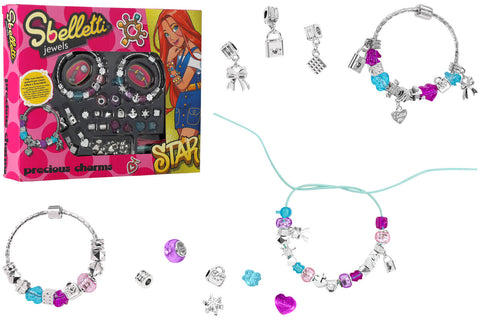 Globo 42529 Set Braccialetti con Charms Intercambiabili  2 Pezzi Colorati