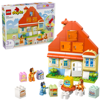10459 Lego DUPLO Bluey Casa della Famiglia di Bluey con gioco di memoria