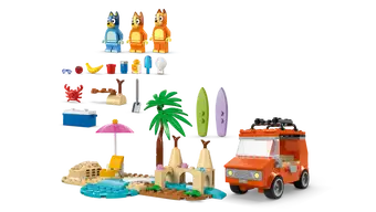 11202 Lego Bluey Vacanza sulla spiaggia della famiglia di Bluey