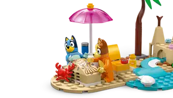 11202 Lego Bluey Vacanza sulla spiaggia della famiglia di Bluey