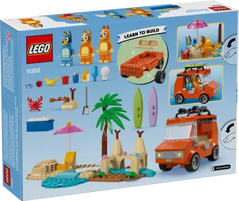 11202 Lego Bluey Vacanza sulla spiaggia della famiglia di Bluey