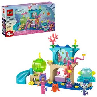 11204 Lego Gabby's Dollhouse Avventura nell’acquario di Gabby sirena