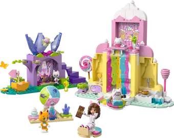 11205 Lego Gabby's Dollhouse Dolce montagna e Giardino di Gattina Fatina