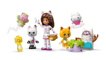 11205 Lego Gabby's Dollhouse Dolce montagna e Giardino di Gattina Fatina