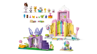 11205 Lego Gabby's Dollhouse Dolce montagna e Giardino di Gattina Fatina