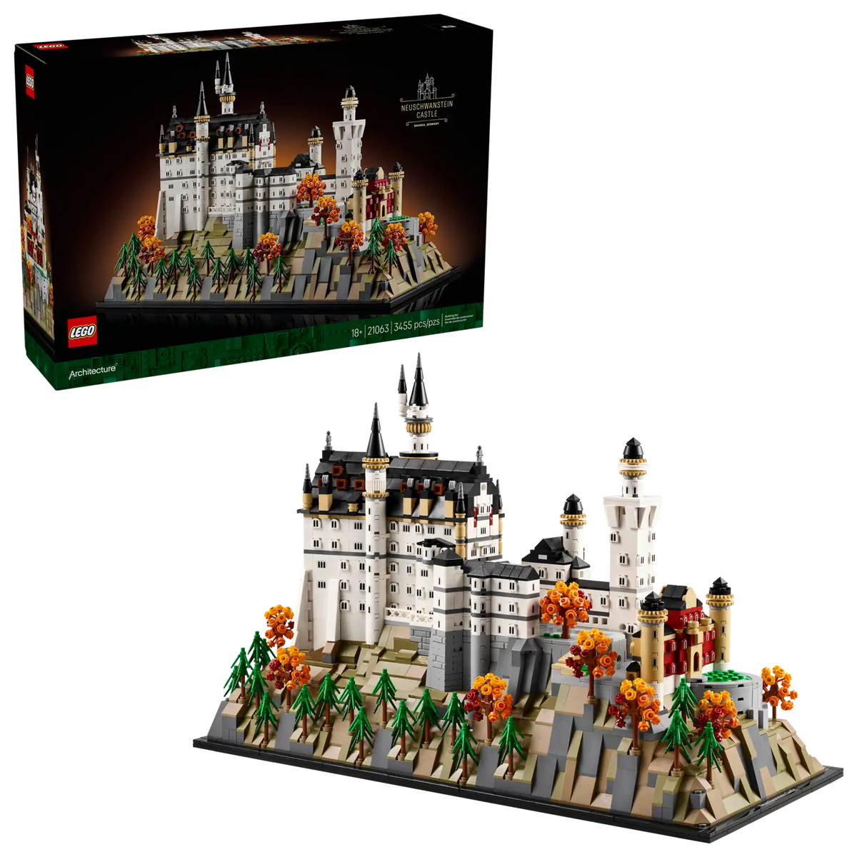 21063 Lego LEGO Architecture Castello di Neuschwanstein