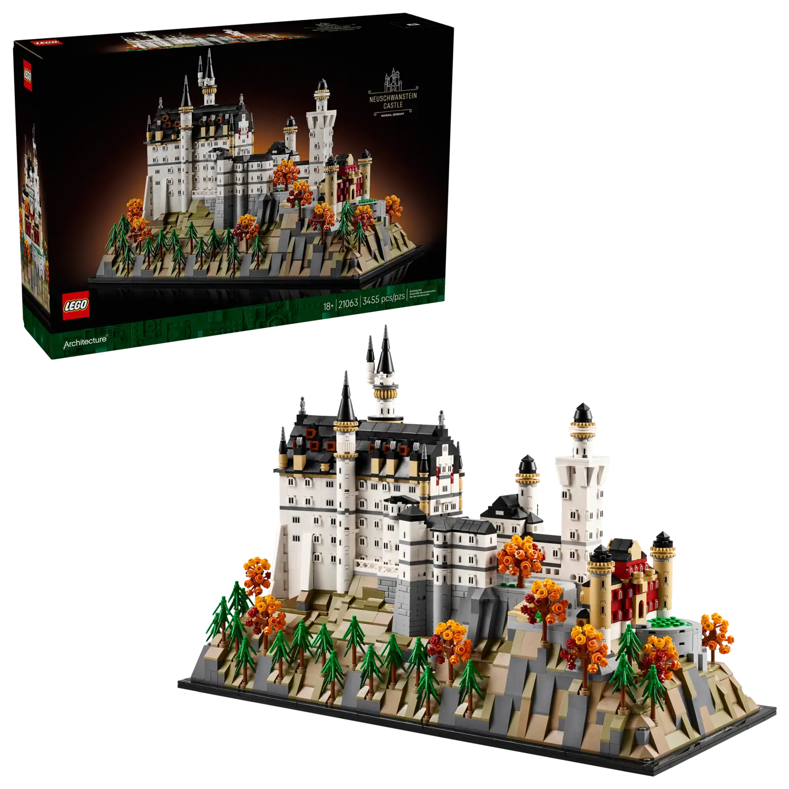 21063 Lego LEGO Architecture Castello di Neuschwanstein