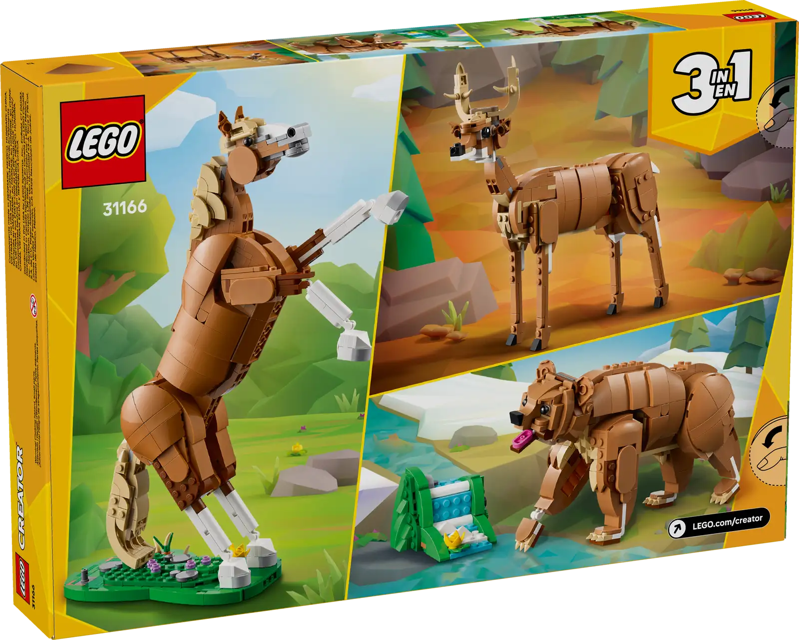 31166 Lego LEGO Creator Cavallo meraviglioso