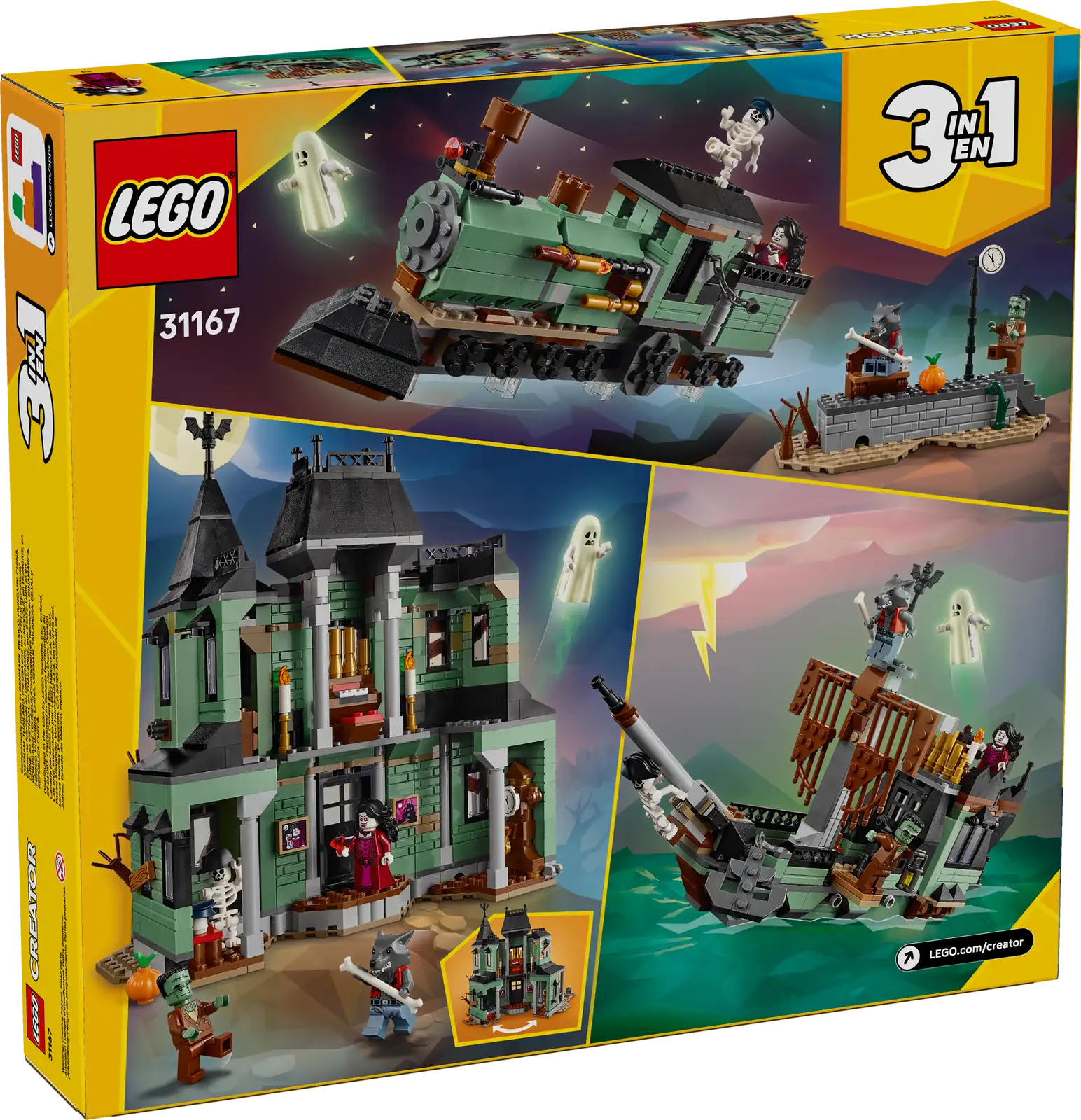 31167   LEGO Creator 3+1 Villa spettrale