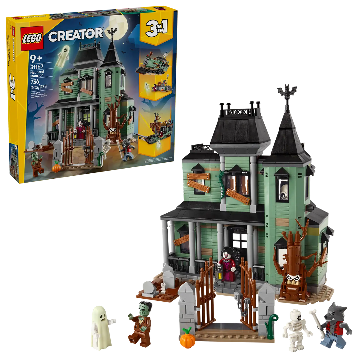 31167   LEGO Creator 3+1 Villa spettrale