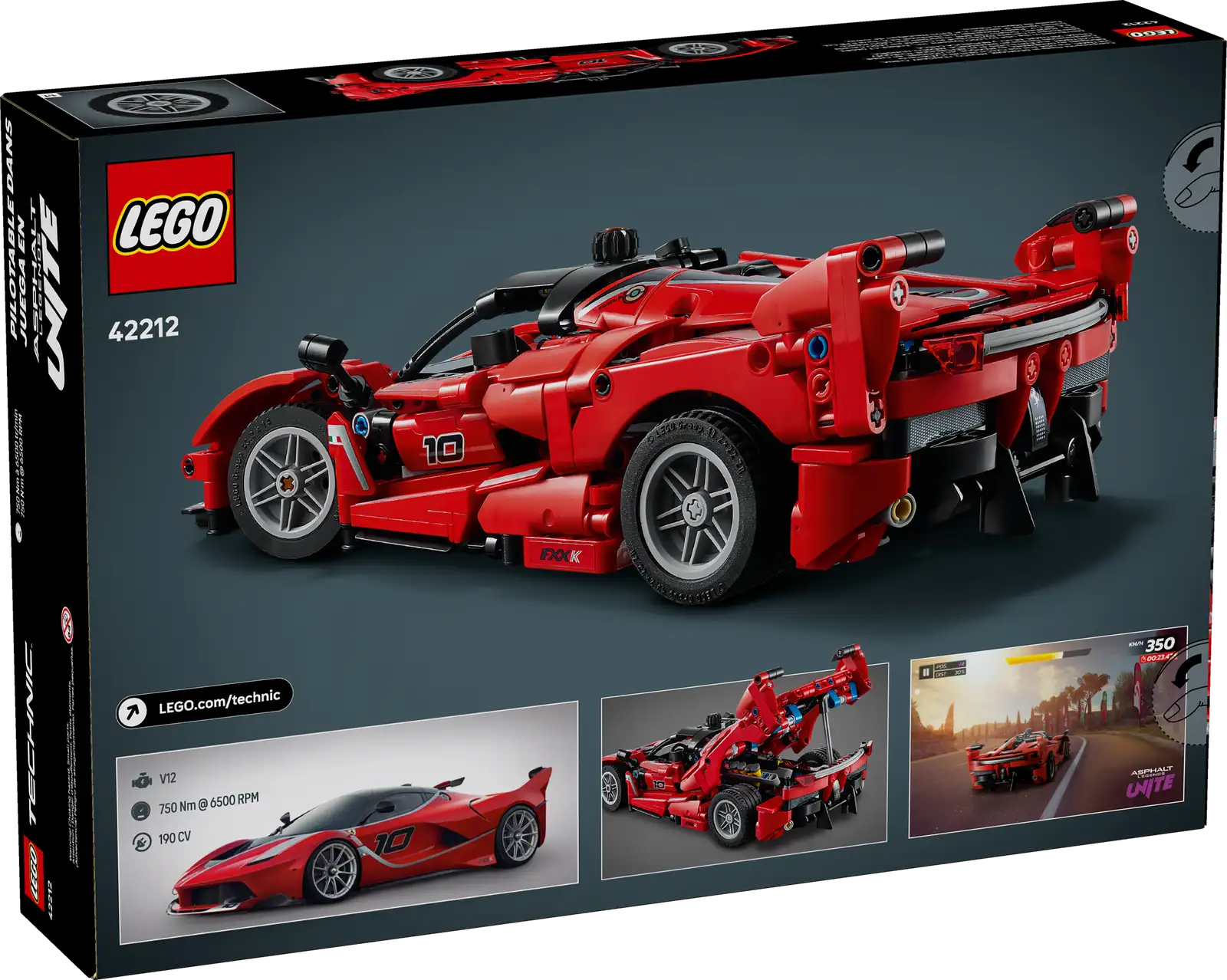 42212 Lego Technic Ferrari FXX K