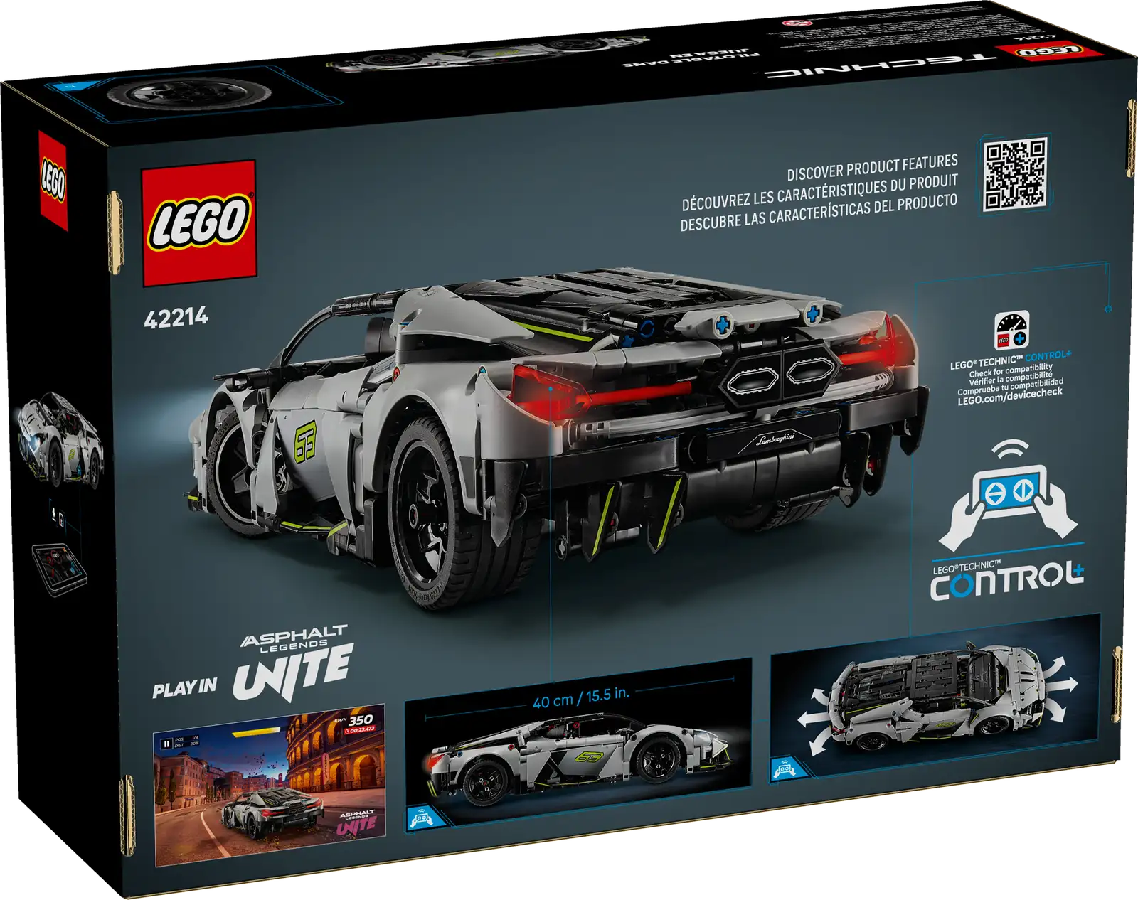 42214 Lego Technic Super Sports Car Lamborghini Revuelto
