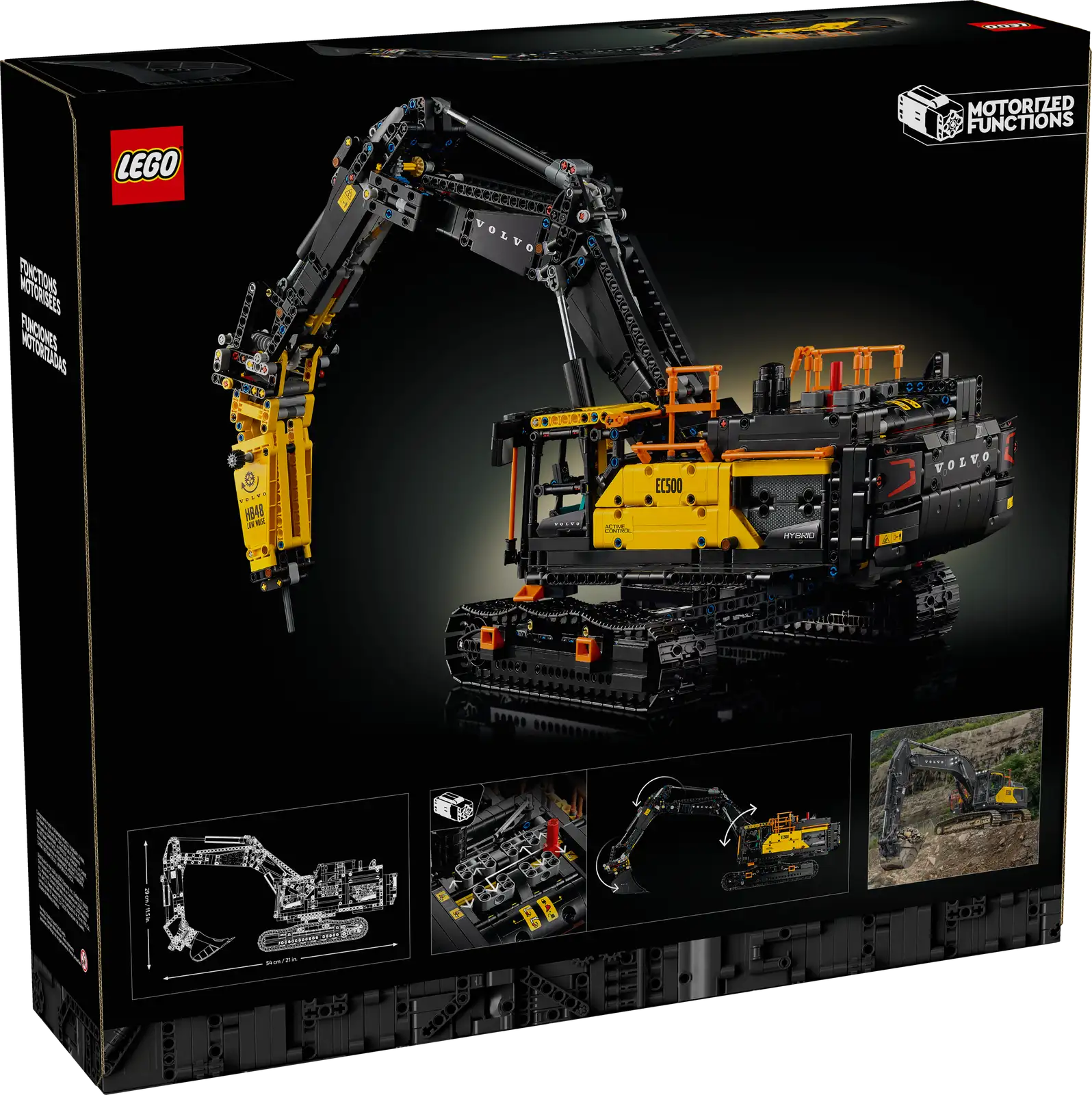 42215 Lego Technic Escavatore Volvo EC500 Hybrid