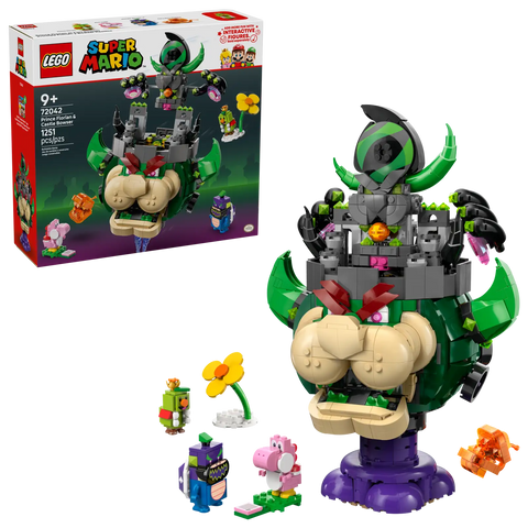 72042 Lego Super Mario Principe Florian e Bowser castello