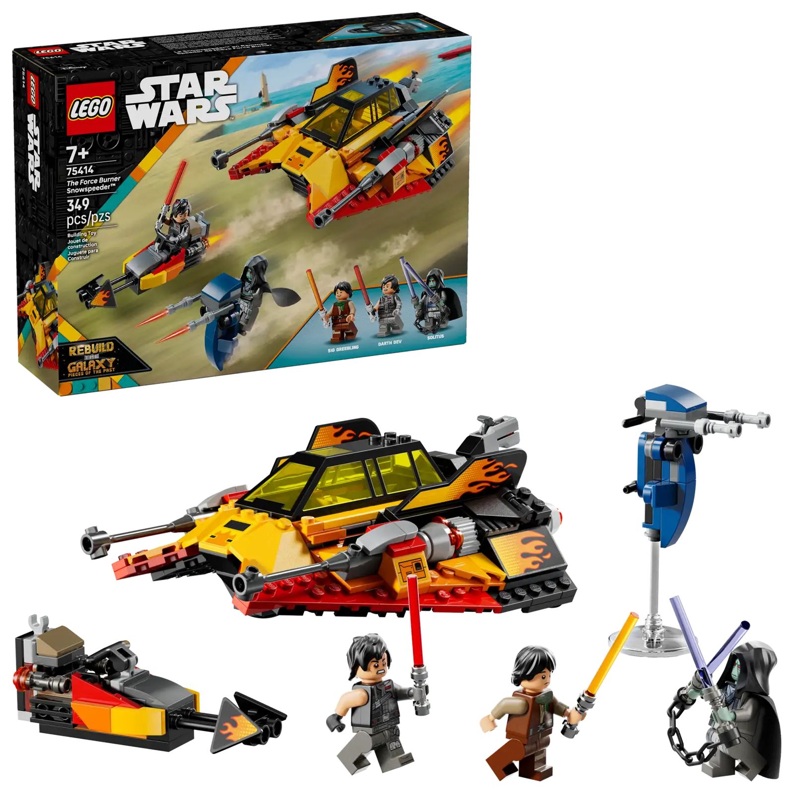 75414 Lego Star Wars TM Snowspeeder™ Force Burner