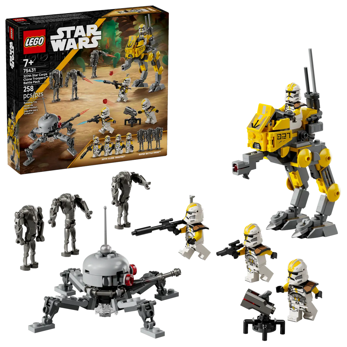 75431 Lego Star Wars TM Battle Pack 327° Star Corps di Clone Troopers™