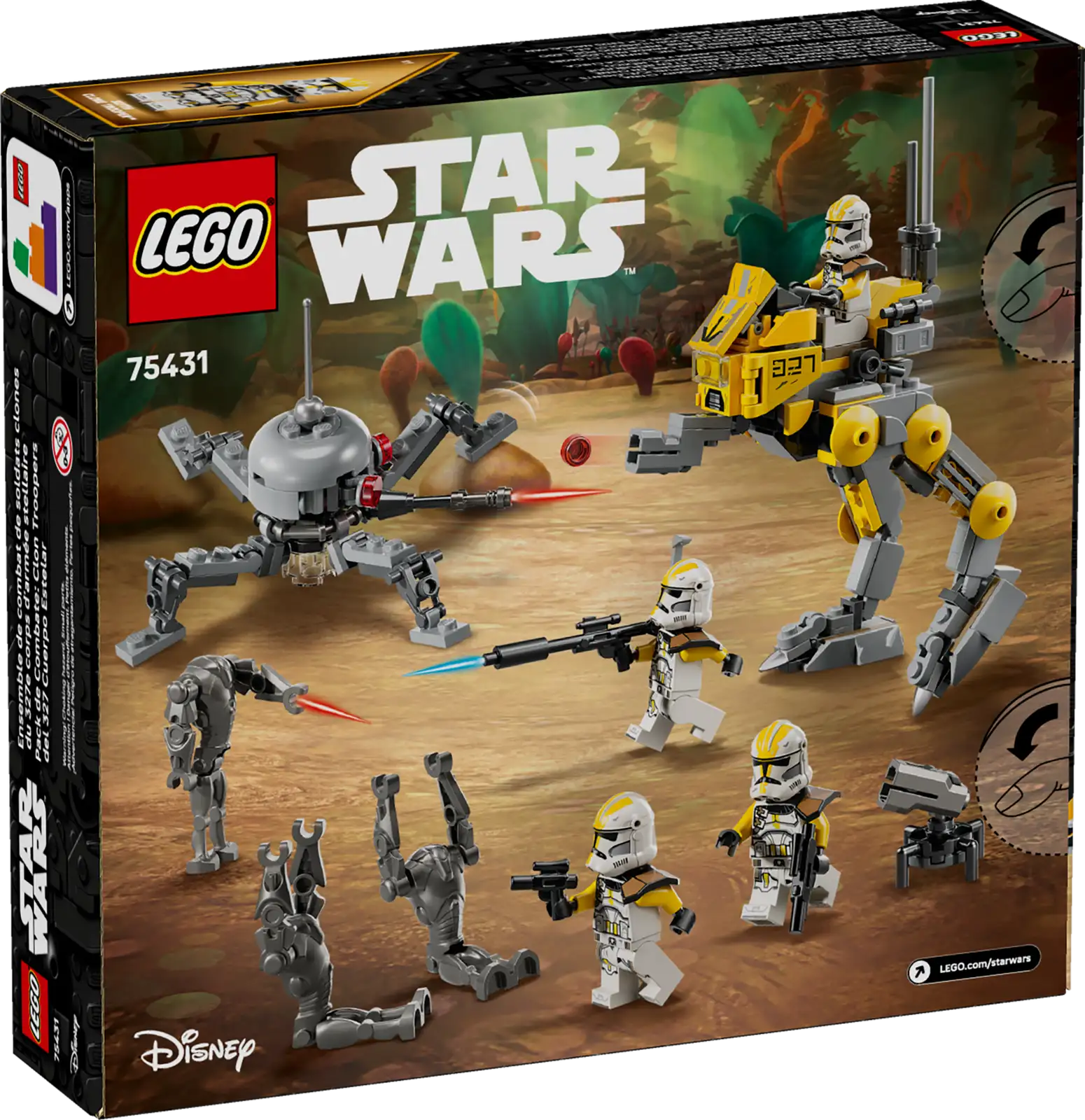 75431 Lego Star Wars TM Battle Pack 327° Star Corps di Clone Troopers™