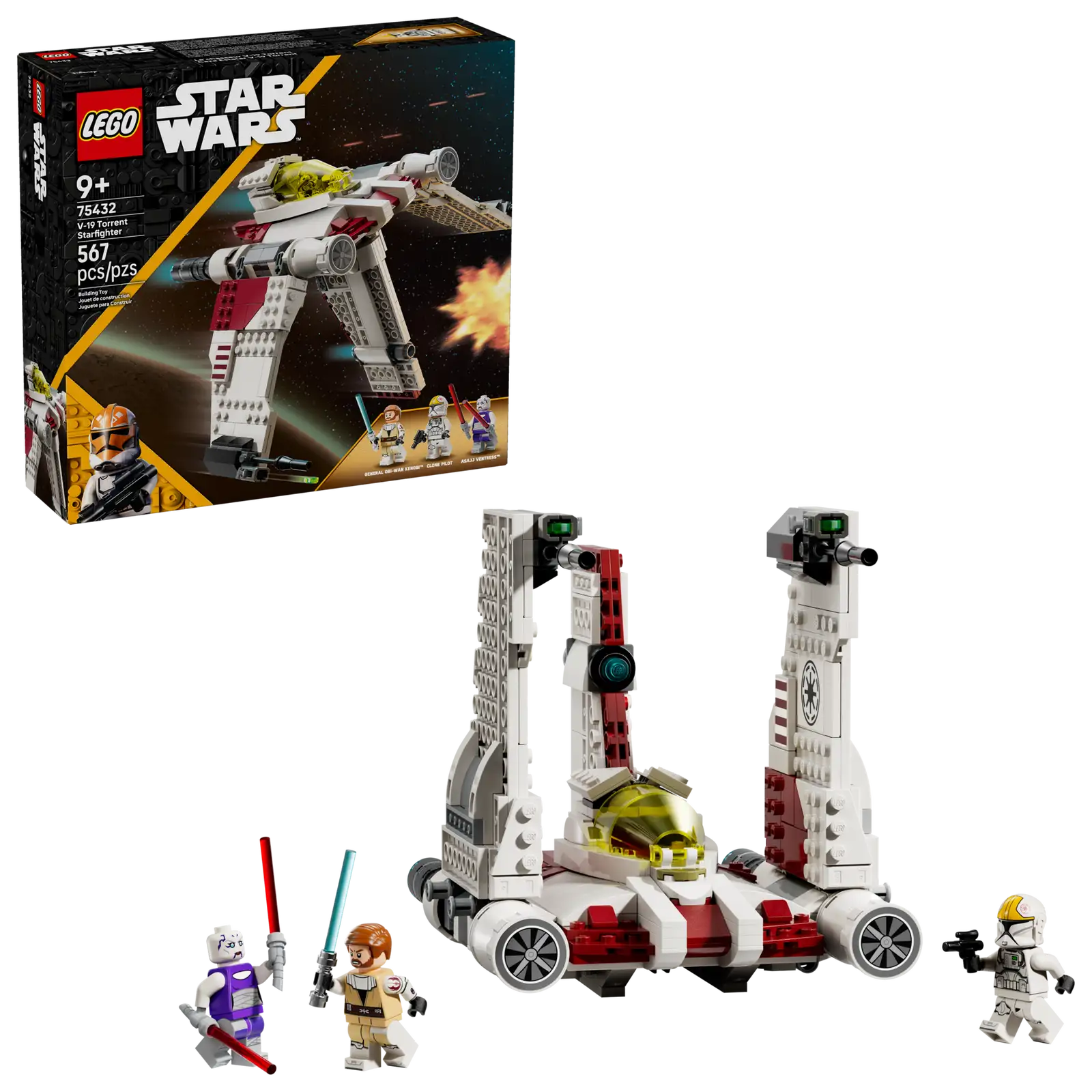 75432 Lego Star Wars TM Caccia stellare V-19 Torrent