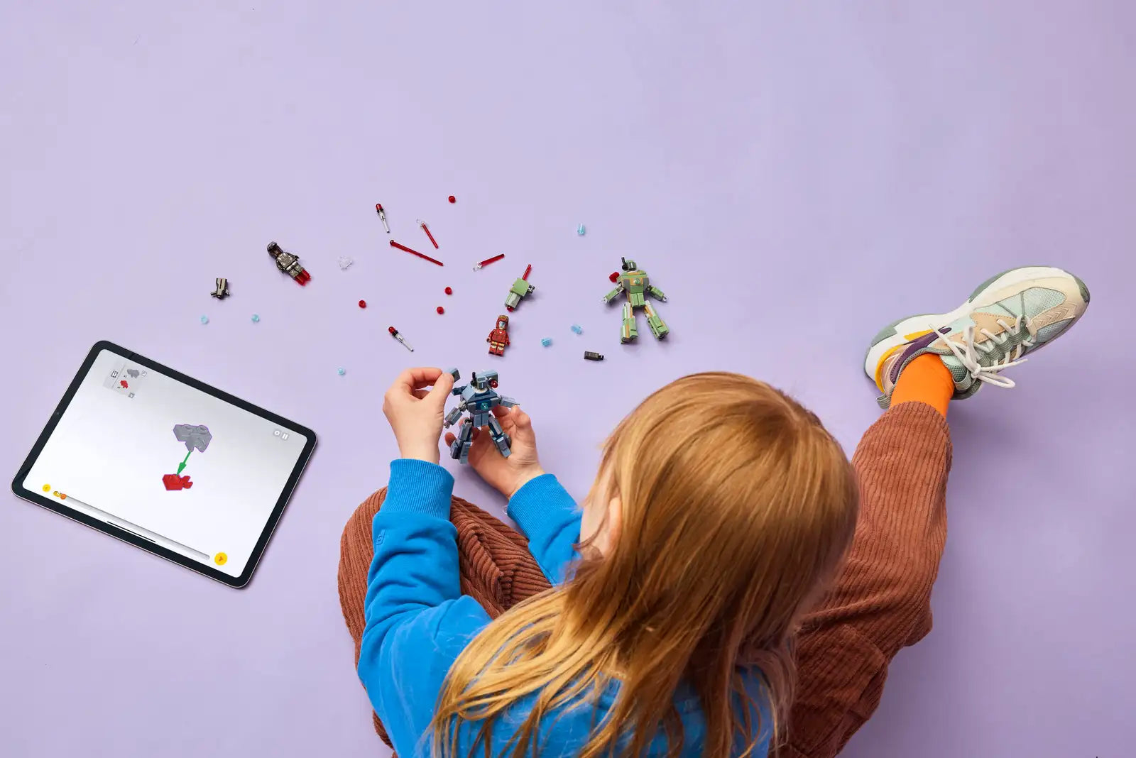 76320 Lego Super Heroes Marvel Iron Man e War Machine contro i droni di Hammer