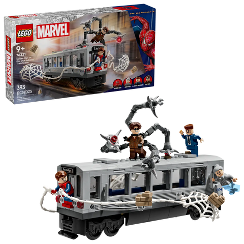 76321 Lego Super Heroes Marvel Spider-Man contro Doc Ock: duello sul treno