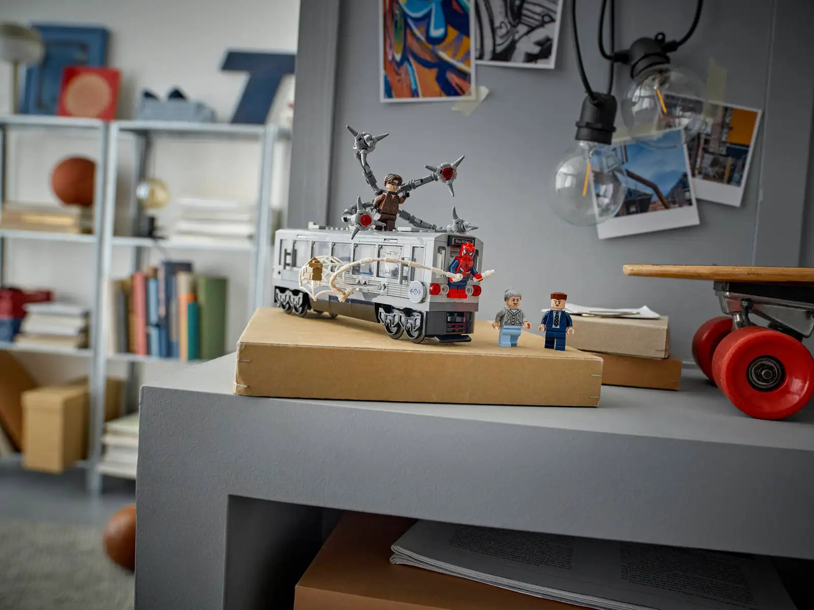 76321 Lego Super Heroes Marvel Spider-Man contro Doc Ock: duello sul treno