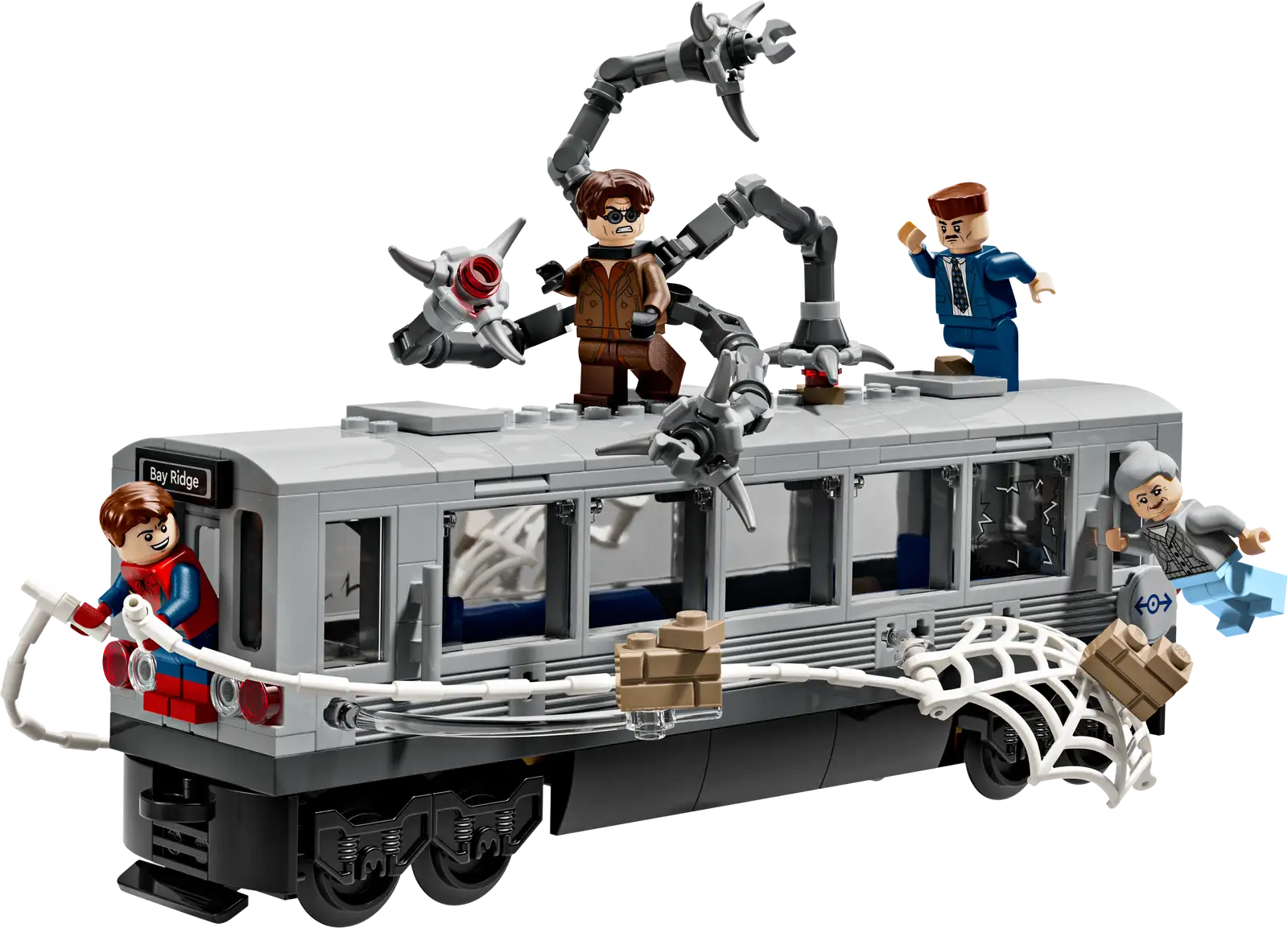 76321 Lego Super Heroes Marvel Spider-Man contro Doc Ock: duello sul treno