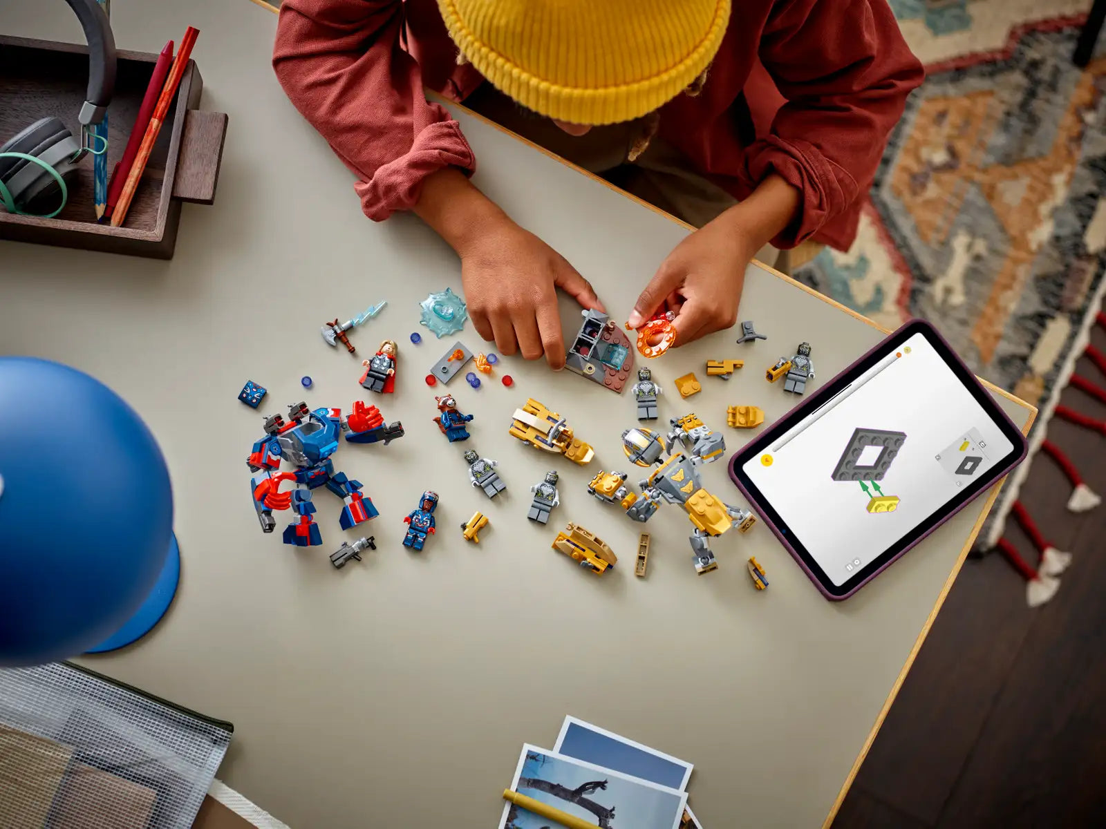 76322 Lego Super Heroes Marvel Avengers: Endgame Thor contro Chitauri