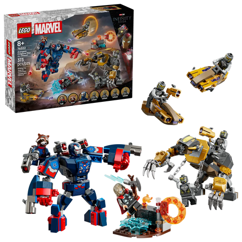 76322 Lego Super Heroes Marvel Avengers: Endgame Thor contro Chitauri