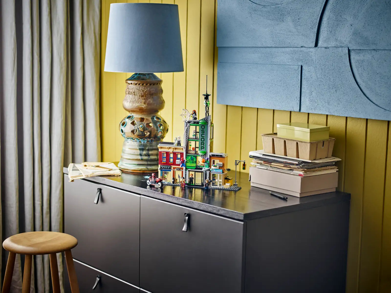 76324 Lego Super Heroes Marvel Spider-Man contro Oscorp