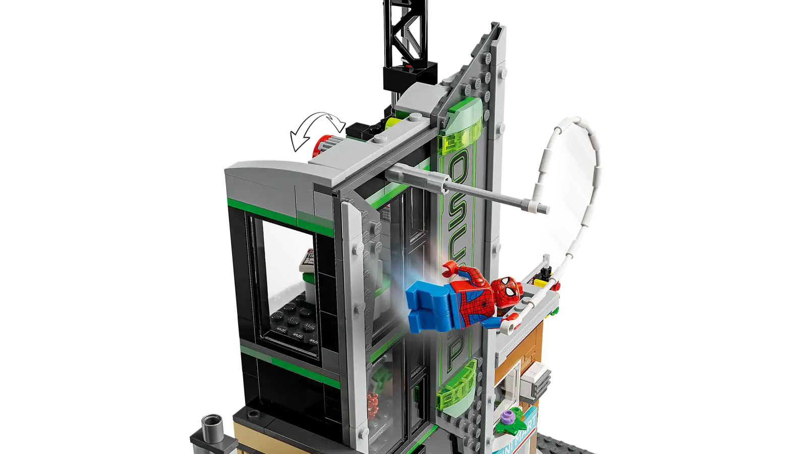 76324 Lego Super Heroes Marvel Spider-Man contro Oscorp