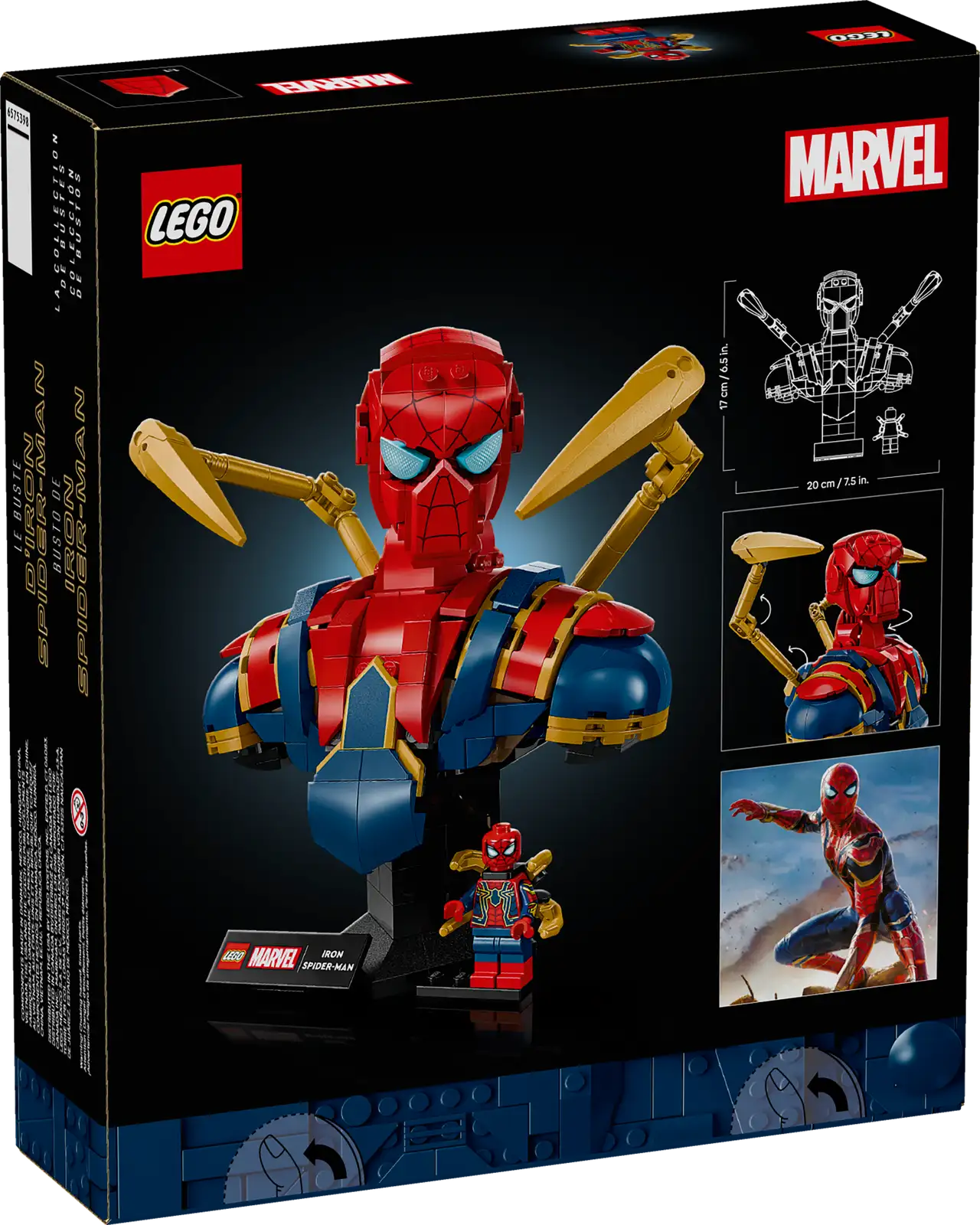 76326 Lego Super Heroes Marvel Busto di Iron Spider-Man