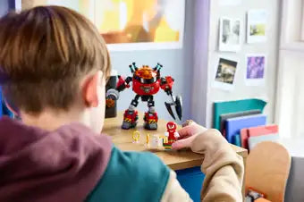 77005 Lego Sonic Knuckles vs. il Mech Egg Crusher del Dr. Eggman