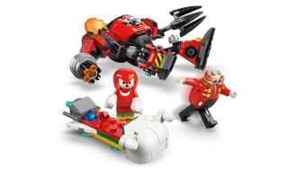 77005 Lego Sonic Knuckles vs. il Mech Egg Crusher del Dr. Eggman
