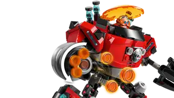 77005 Lego Sonic Knuckles vs. il Mech Egg Crusher del Dr. Eggman