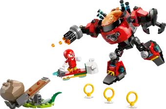 77005 Lego Sonic Knuckles vs. il Mech Egg Crusher del Dr. Eggman