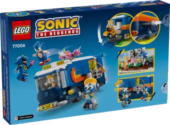 77006 Lego Sonic Camion di comando Team Sonic