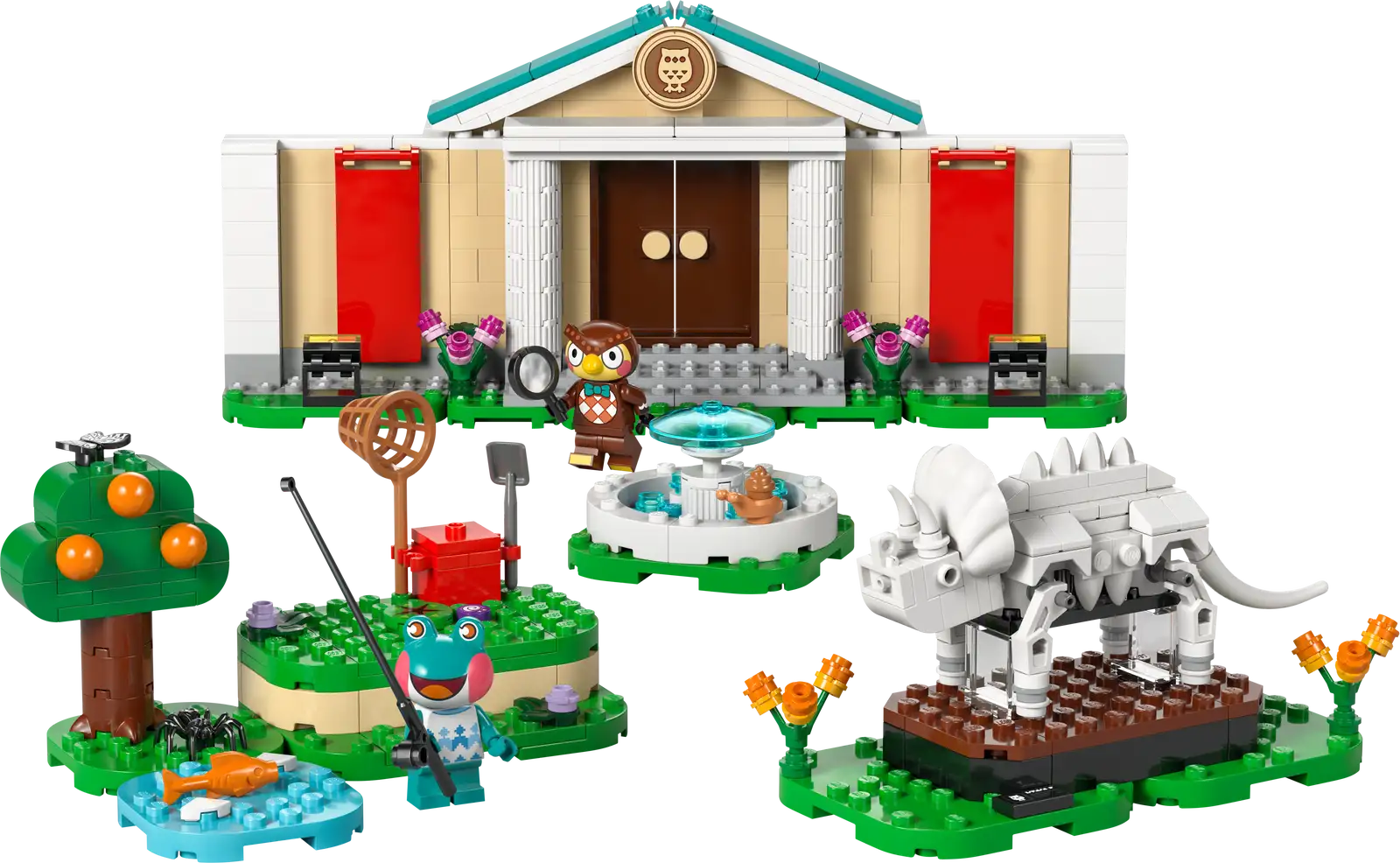 77056 Lego Animal Crossing La collezione del museo di Blatero