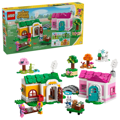 77057 Lego Animal Crossing Case creative: le quattro stagioni