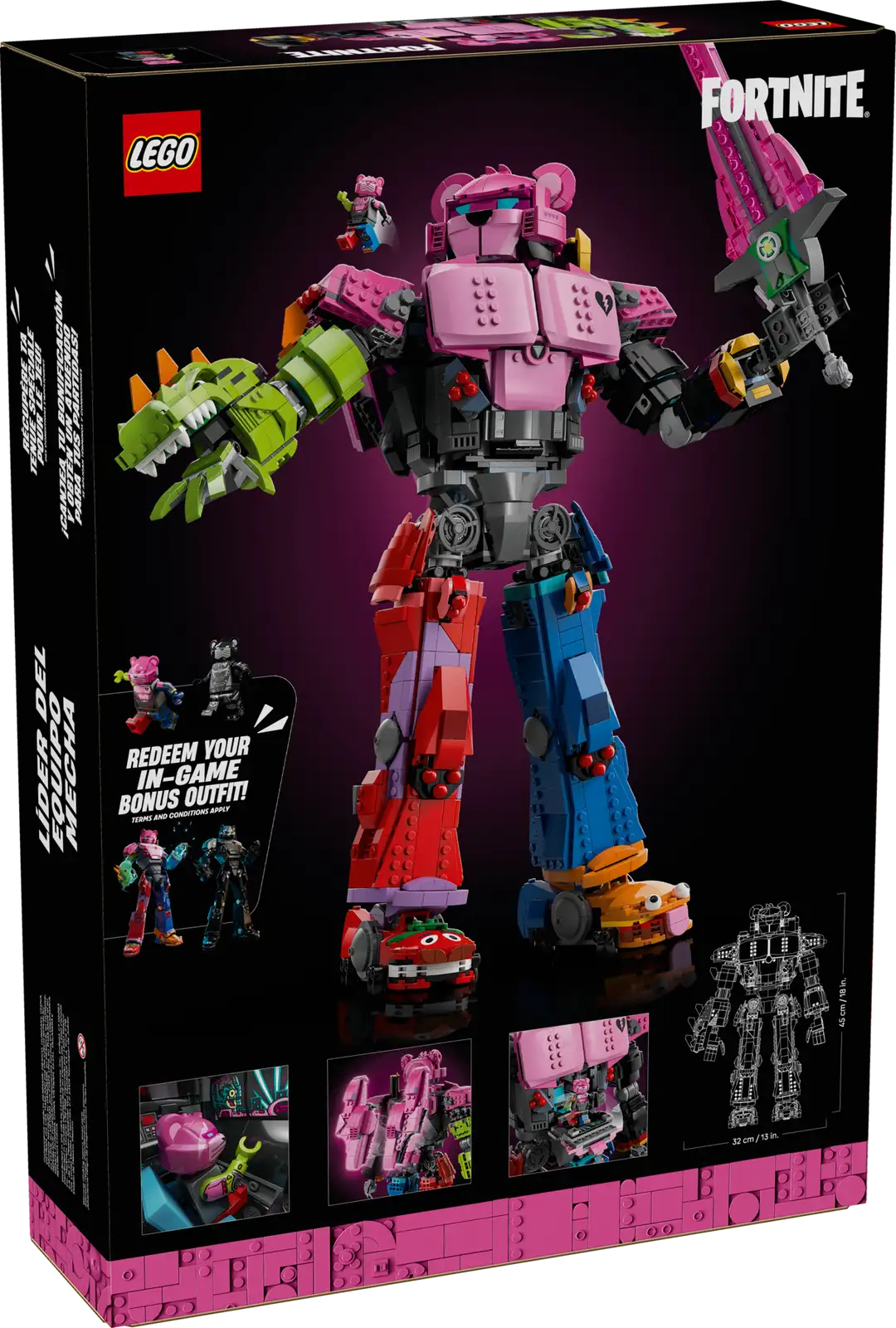 77078 Lego Fortnite Leader Squadra Mecha